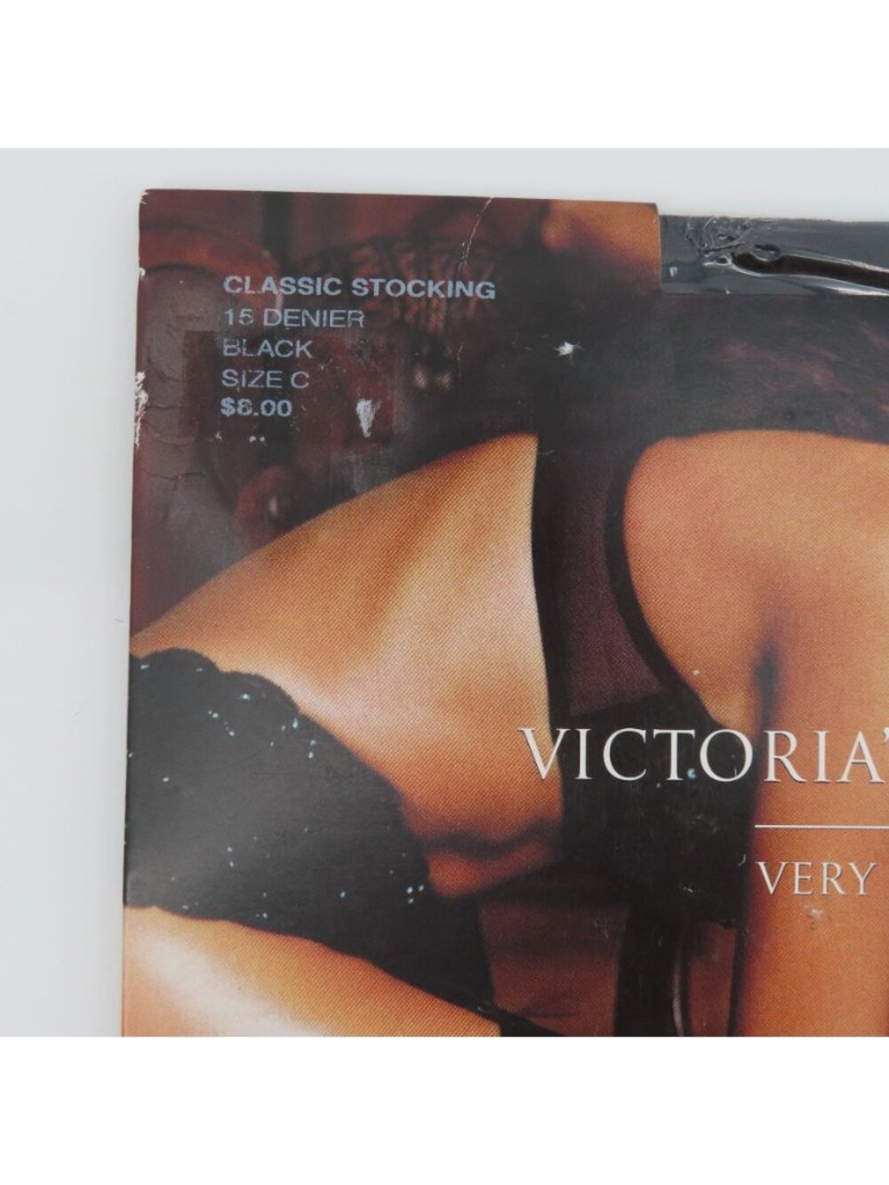 Victorias Secret Very Sexy Women Size C 15 Denier Black Classic Socking NEW - Picture 2 of 8